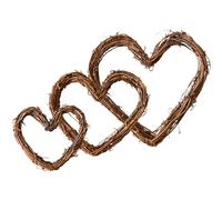 Rustic Rattan Wreath, Heart-Shaped Rattan Wreath, Vine Wreath, Advent Wreath, Hanging Decorative Wreath, Table Wreath, Natural Wall Table, Decoration, Wood, Willow, Vines, Door, Window, Tree Hanging