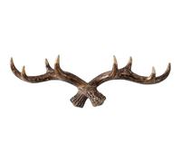 Rustic Resin Wall Hooks Coat Hanger - 40cm Antique Towel Rack, Vintage Clothes Hook, Wall-Mounted nizer for Coats, Towels, and Accessories