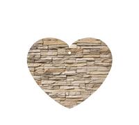 Rustic Rocks Brick Wall Printing 10 Pcs Car Air Freshener Fragrant Sheets,Car Hanging Accessories With Strings For Decor
