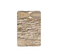 Rustic Rocks Brick Wall Printing 10 Pcs Car Air Freshener Fragrant Sheets,Car Hanging Accessories With Strings For Decor