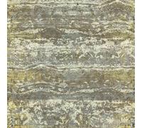 Rustic Sand Beach Desert Dunes Abstract Horizontal Stripes Wallpaper A.S. Creation Gold One Size