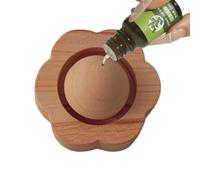 Rustic Scent Orb, Quiet Wooden Diffuser, Portable Decor with Easy Placement, Household Fixture with Craft, 1 piece Wellness Category, Aromatherapy Device for Office Desk