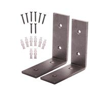 Rustic Shelf Brackets for Scaffold Boards Heavy Duty Pair (100 x 100mm)