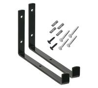 Rustic Shelf Brackets Scaffold Board Industrial Vintage Handmade Steel Metal (1 Pair)