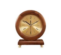 Rustic Shelf Clock, Vintage Chiming Mantel Clock, Battery Operated European Design for Living Room, Kitchen, Office