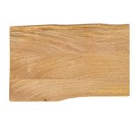Rustic Solid Mango Wood Tabletop with Live Edge Versatile Replacement Surface for Home & Commercial Use Unique Dining & Kitchen Decor