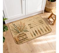 Rustic Spirit Kitchen Mats for Floor, Vintage Desert Landscape Soft Mats, Autumn Cushioned Comfort Washable Decor Rugs for Kitchen Sinks Laundryroom Bathroom 20x31 Inch