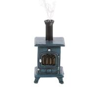 Rustic Stove Incense Cone Burner - Cozy Home Decor & Gift