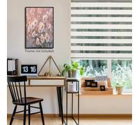 Rustic Style Canvas Wall Art 20" x 28" pinkish white Daisies pattern Modern Bedroom Floral Illustration Decor Aesthetic Pictures Prints Wall Decorations for Office Hallway Dining Room frameless