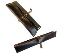 RUSTIC TOWN Leather Knife Roll - Chef Knife Case for Professional & Home Use - Secure & Stylish Knives Organizer - Travel-Friendly, Gift for Men & Women