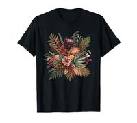 Rustic Tropical Protea Flower Bouquet Arrangement T-Shirt