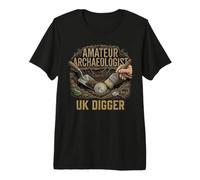 Rustic UK British Amateur Archaeologist Digger UK History Premium T-Shirt