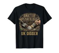 Rustic UK British Amateur Archaeologist Digger UK History T-Shirt