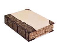 Rustic Vintage Leather Bound Journal - 200 Pages Handmade Antique Deckle Edges Watercolor Paper - Book of Shadows/Spell - Writing Notebook Sketchbook for Women and Men - 8''x6'', Vintage
