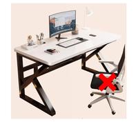 Rustic Walnut Computer Desk, Modern Home Office Writing Table, Spacious Study Desk for Students, 80cm/31.4in, Perfect for Bedroom & Living Room Décor