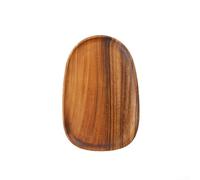 Rustic Walnut Wood Serving Tray with Smooth Finish for Presenting Food at Gatherings or Keeping Daily Essentials Neat on Surfaces (30x20x2cm)