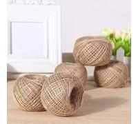 Rustic Wedding String 100m Jute Rope Decor | High tensile strength, perfect for garden stakes, plant support, bundling branches, weather resistant