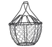 Rustic Wire Salad Shaker Traditional Metal Salad Spinner Country Kitchen Accessory (CK96)
