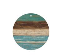 Rustic Wood Plank Printing 10 Pcs Car Air Fresheners Cards For Scented Hanging Sheets For Bathroom With Rope