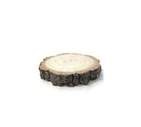 Rustic Wood Slice Plate Wood Log Slab Cake Stand 4 Sizes Wedding Decor (11-13cm)