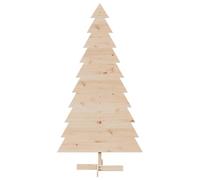 Rustic Wooden Christmas Tree Decor DIY Design for Holiday 100 cm Solid Wood Pine (180 cm)