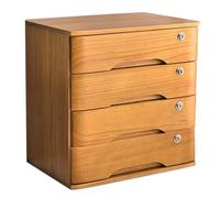 Rustic Wooden Jewelry Box Drawer Organizer Case Large Drawers Organizer Women'S Jewelry Collection Decorative Storage Box Farmhouse Storage Box,A-2-Layer,A-2-Layer ，C-4