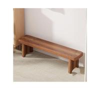 Rustic Wooden Shoe BenchVintage Farmhouse Style Entryway Seat & Storage for Bedroom Living Room HallwayElegant NoodleShaped Design