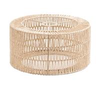 Rustic Woven Straw Lampshade Large Lightweight Lamp Cover for Farmhouse Ceiling Light Handmade Natural Decorative Replacement, Rattan Lamp Shade, Boho Weave Lamp Shades Farmhouse Woven Lampshade