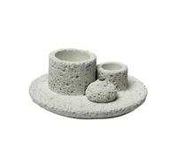 Rustics Cement Incenses Burners Holder For Sages Stick Spiritual Ritual Relaxation Meditations Ritual Accessories Concrete Incenses Holder