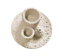 Rustics Cement Incenses Burners Holder For Sages Stick Spiritual Ritual Relaxation Meditations Ritual Accessories Concrete Incenses Holder