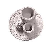 Rustics Cement Incenses Burners Holder For Sages Stick Spiritual Ritual Relaxation Meditations Ritual Accessories Concrete Incenses Holder