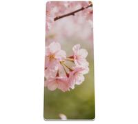 Rusting Iron Trestle Eco-Friendly Non-Slip Yoga Mat with Alignment Marks