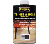 Rustins 5015332650590 Polyurethane Varnish Gloss Clear 250ml, Dark Teak