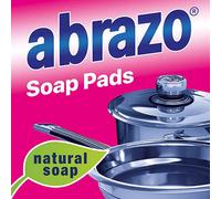 Rustins Abrazo Soap Pads Multi Use Steel Wool Sponges Pack Of 15