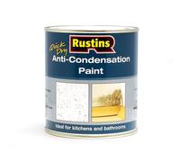 RUSTINS Anti-Condensation Paint 1L - Prevents Damp and Mould, Easy Application, Long-Lasting Protection for Walls and Ceilings Indoors