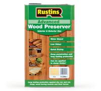 Rustins AWCL1000 Advanced Wood Preserver Clear 1 Litre