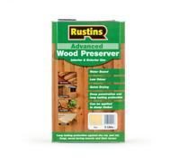 Rustins Advanced Wood Preserver Clear - 5L - Clear