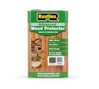 Rustins AWDB5000 Advanced Wood Preserver Dark Brown 5 Litre