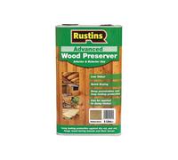 Rustins Advanced Wood Preserver Medium Brown 5L