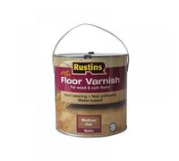 Rustins AFMO2500 Quick Dry Coloured Floor Varnish Medium Oak 2.5 Litre