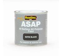 RUSTINS ASAP Paint Black 250ml
