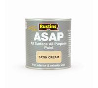 Rustins All Surface All Purpose Paint - Cream 1Ltr