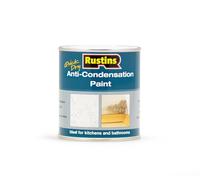 Rustins Anti-Condensation Paint 500ml - Prevents Damp and Mould, Easy Application, Long-Lasting Protection for Walls and Ceilings Indoors
