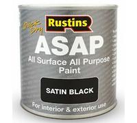 Rustins ASAPBL500 Asap Paint Black 500Ml