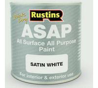 Rustins ASAP All Purpose All Surface Satin Finish Paint - All Colours All Sizes