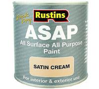 Rustins ASAP All Purpose All Surface Satin Finish Paint - All Colours All Sizes