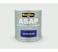 Rustins ASAP All Purpose All Surface Satin Paint Blue 500ml