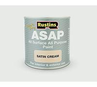 Rustins ASAP All Purpose All Surface Satin Paint Cream 250ml