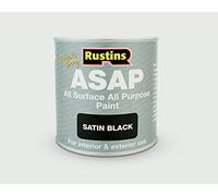 RUSTINS ASAP All Surface All Purpose 500ml Black Paint