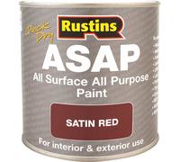 Rustins ASAPRD500 ASAP Paint Red 500Ml